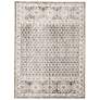 Thumbnail2 of Kano 8643874 4'3"x6'3" Gray Ivory Geometric Floral Area R