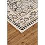 Thumbnail3 of Kano 8643874 4'3"x6'3" Gray Ivory Geometric Floral Area R more views