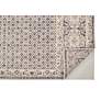 Kano 8643874 5&#39;3"x7&#39;6" Gray Ivory Geometric Floral Area R