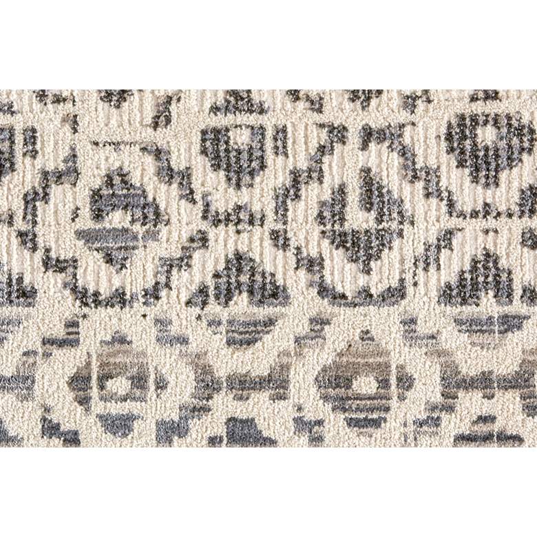 Image 5 Kano 8643874 5&#39;3 inchx7&#39;6 inch Gray Ivory Geometric Floral Area R more views