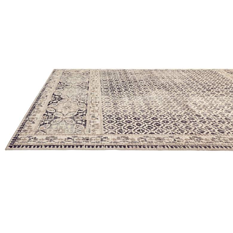 Image 7 Kano 8643874 5&#39;3 inchx7&#39;6 inch Gray Ivory Geometric Floral Area R more views