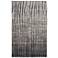 Kano Abstract Indoor Gray Area Rug 39LIF 6'-7" x 9'-6"