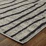 3_Kano Abstract Indoor Gray Area Rug 39LIF 6'-7" x 9'-6" more views