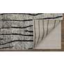 4_Kano Abstract Indoor Gray Area Rug 39LIF 6'-7" x 9'-6" more views