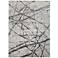 Kano Abstract Indoor Taupe Area Rug 3877F 4'-3" x 6'-3"