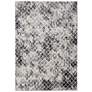 Kano Diamond Indoor Ivory Area Rug 3873F 5'-3" x 7'-6"
