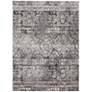 Kano Distressed Indoor Gray Area Rug 3871F 4'-3" x 6'-3"