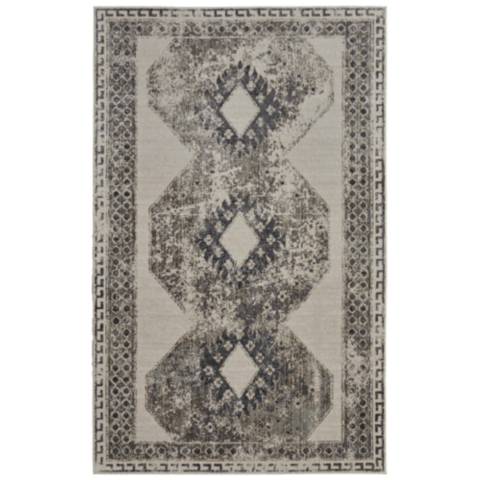 Tony Iro Rug Kano Distressed Indoor Ivory Area Rug 39LJF 7'-10