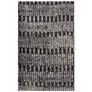 Kano Geometric Indoor Gray Area Rug 39LKF 5'-3" x 7'-6"