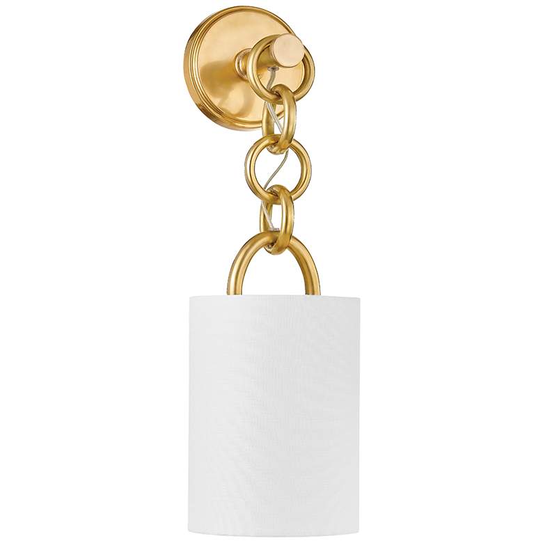 Image 1 Kansa Vintage Brass 1 Light Sconce