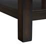 2_Kansas 22" Wide Marble and Espresso Square End Table more views