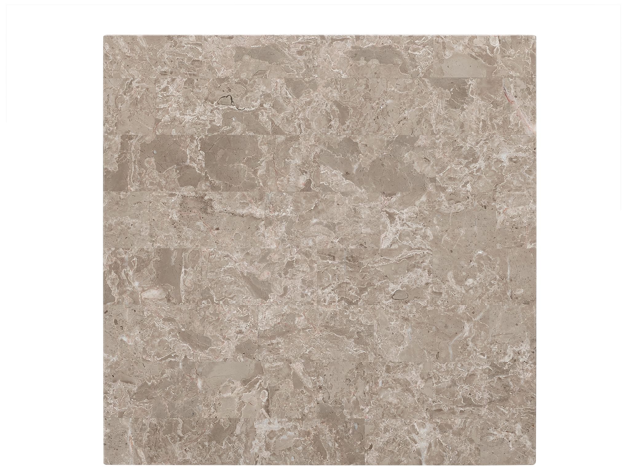 Image 3 Kansas 22" Wide Marble and Espresso Square End Table more views