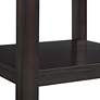 4_Kansas 22" Wide Marble and Espresso Square End Table more views