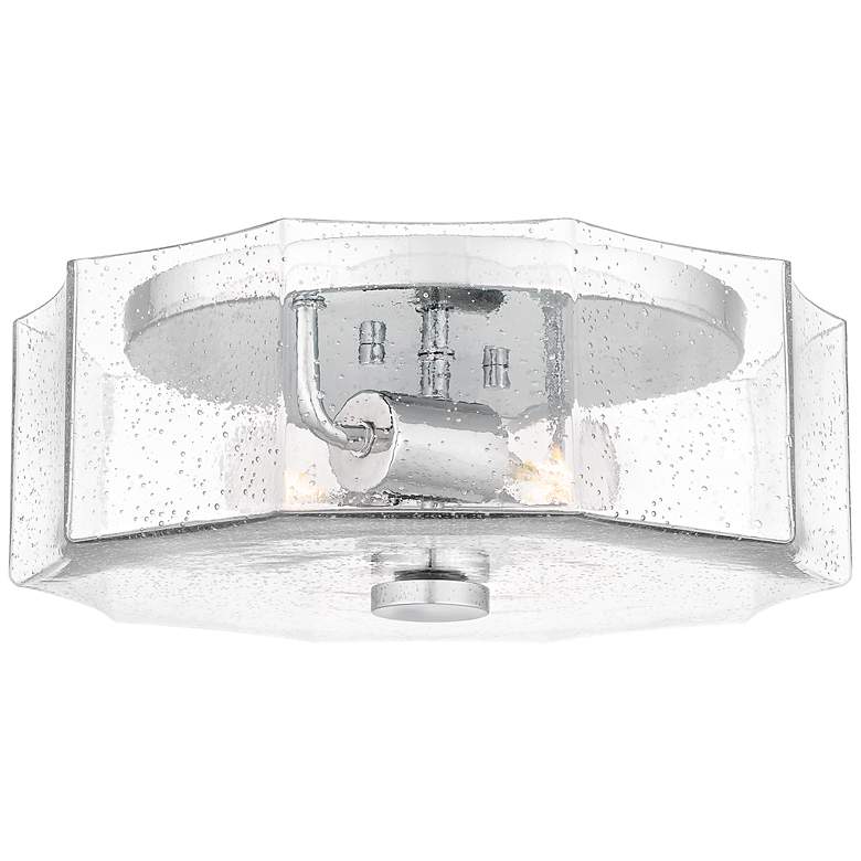 Image 1 Kaplan 2-Light Polished Chrome Flush Mount Light