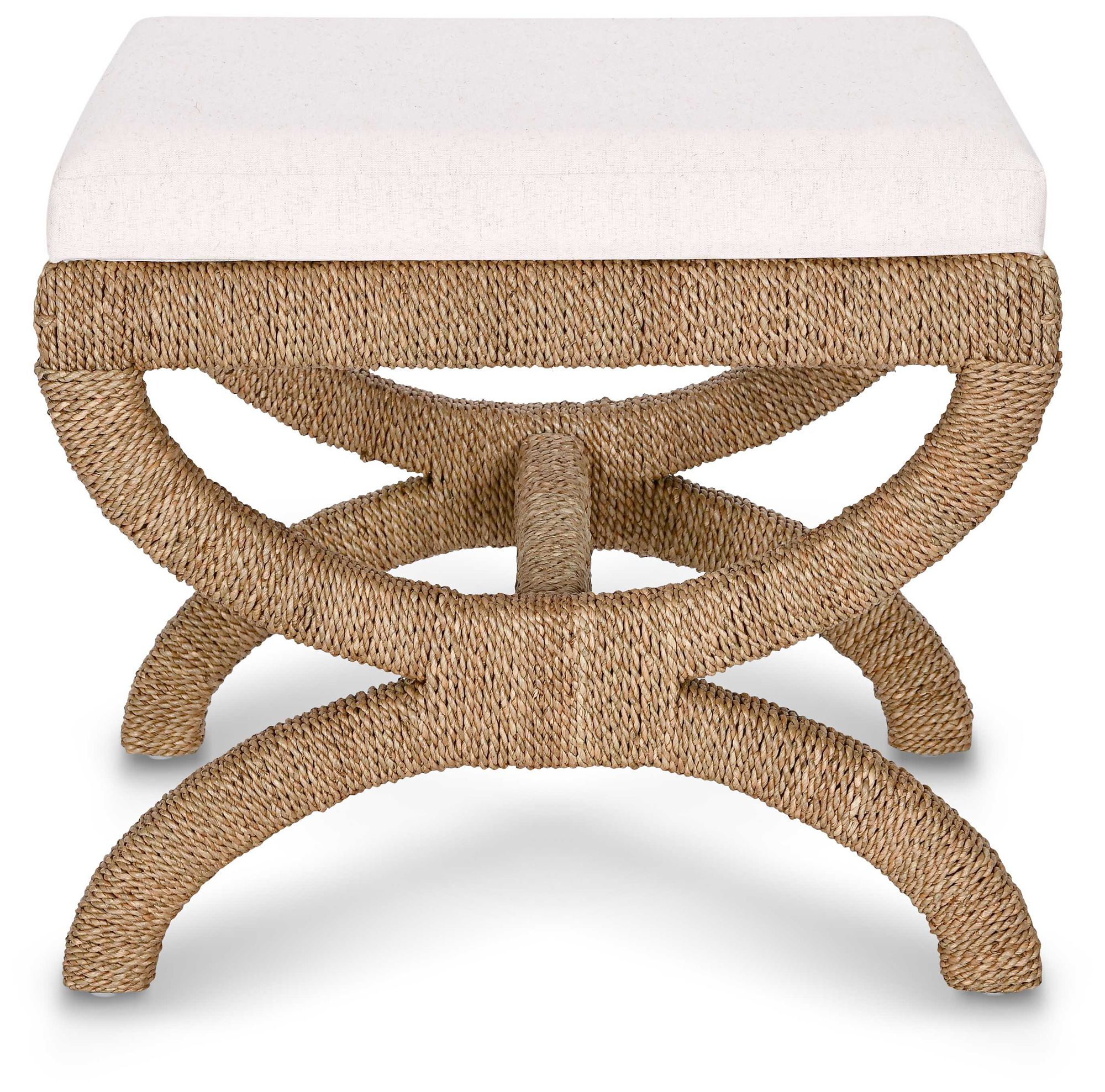 Image 3 Kappa Natural Rattan Stool more views