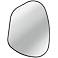 Karaniya Black 30" x 40" Asymmetrical Wall Mirror