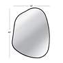 7_Karaniya Black 30" x 40" Asymmetrical Wall Mirror more views