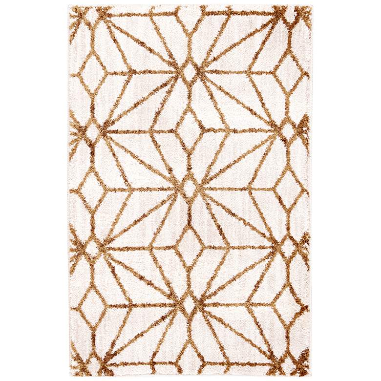 Image 1 Karastan Artisan 91680 5'3"x7'10" Celeste Gold Area Rug