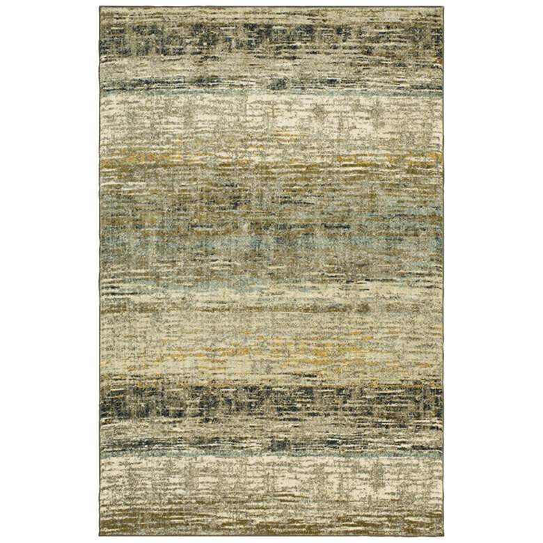 Image 1 Karastan Artisan 91815 5&#39;3 inchx7&#39;10 inch Diffuse Bronze Area Rug