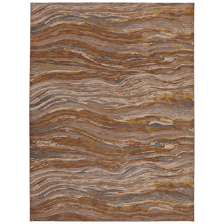 Image 1 Karastan Enigma 90968 5'3"x7'10" Continuum Desert Area Ru