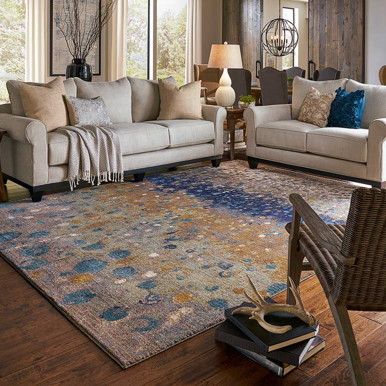 Image 1 Karastan Enigma 90970 5'3"x7'10" Torrent Desert Area Rug