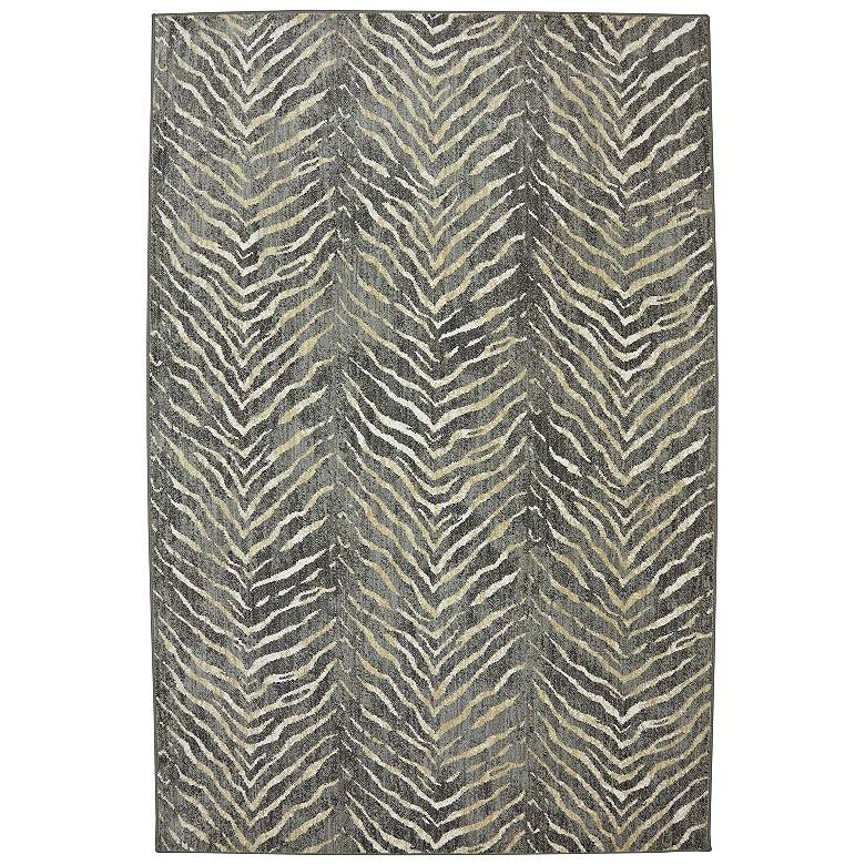 Image 1 Karastan Euphoria 90267 5'3"x7'10" Aberdeen Granite Area