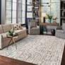 Thumbnail1 of Karastan Expressions 91668 2'x3' Wellspring Oyster Area Rug