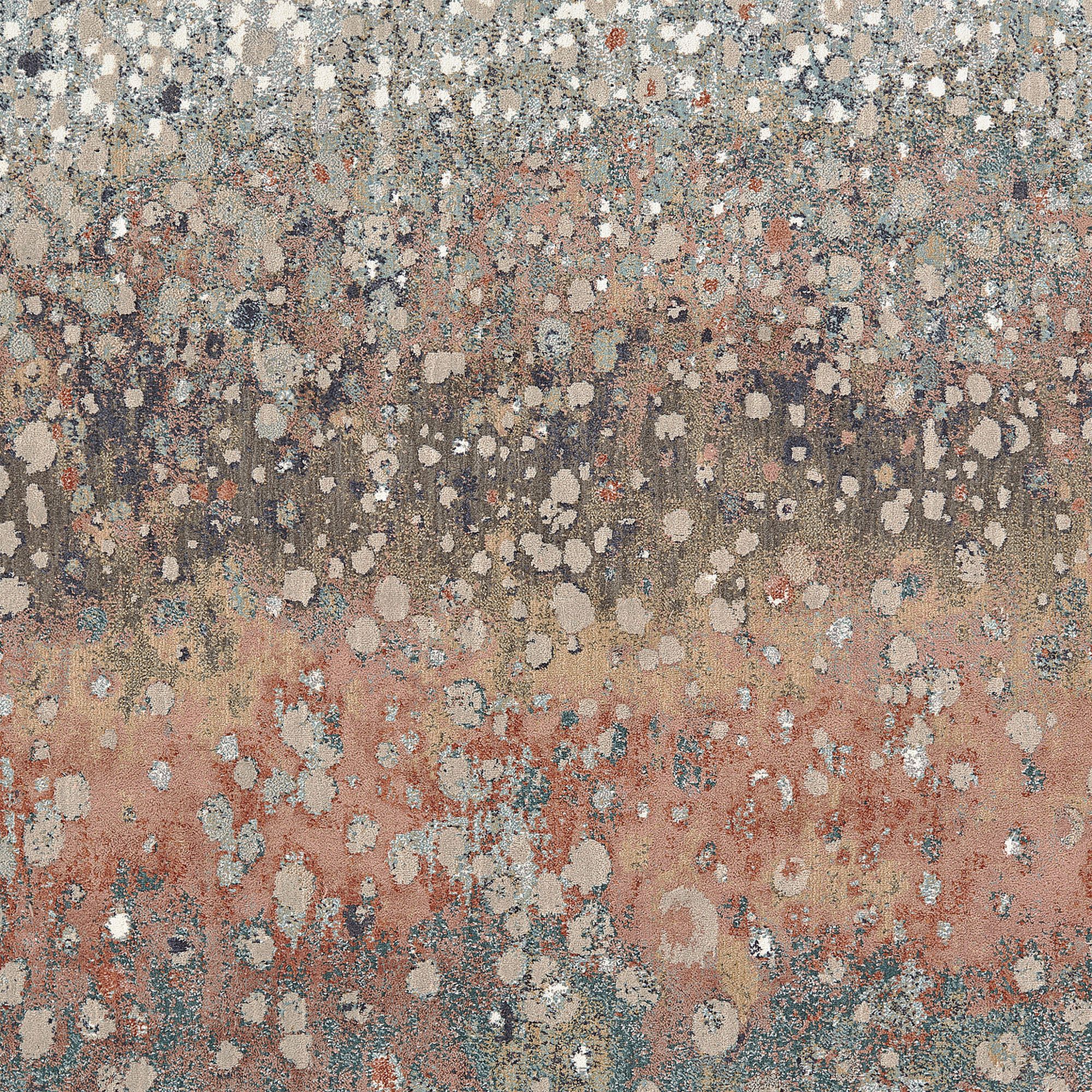 Karastan Soiree 91964 Torrent Rose Gold Area Rug 217C0 Lamps Plus