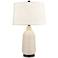 Kari 28" High 1-Light Table Lamp - Cream
