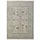 Karina Floral & Botanical Hand Knotted Ivory Area Rug 5'-6" x 8'-6"