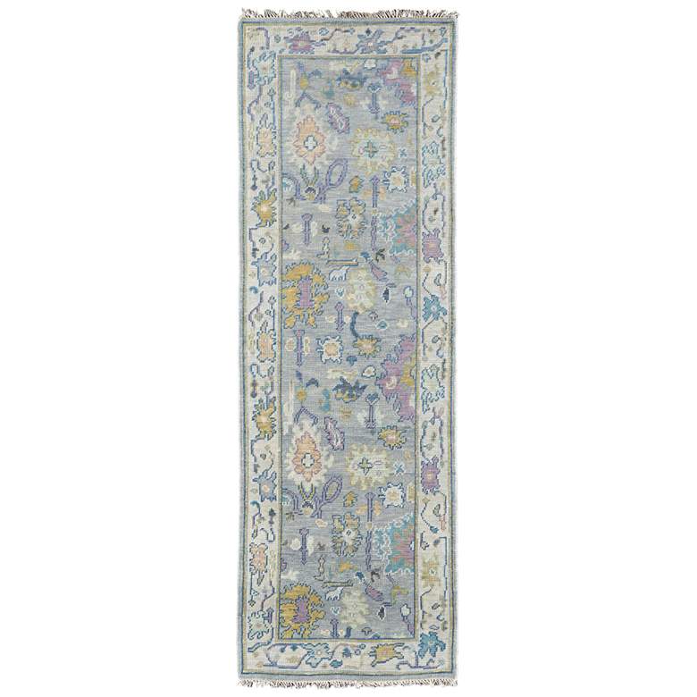 Image 1 Karina Traditional Persian Hand Knotted Gray Area Rug 6791F