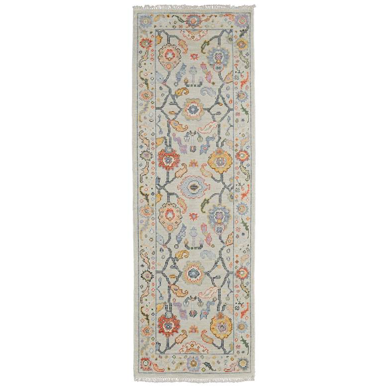 Image 1 Karina Traditional Persian Hand Knotted Gray Area Rug 6793F
