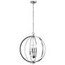 2_Karland 20" Wide Polished Chrome 6-Light Chandelier