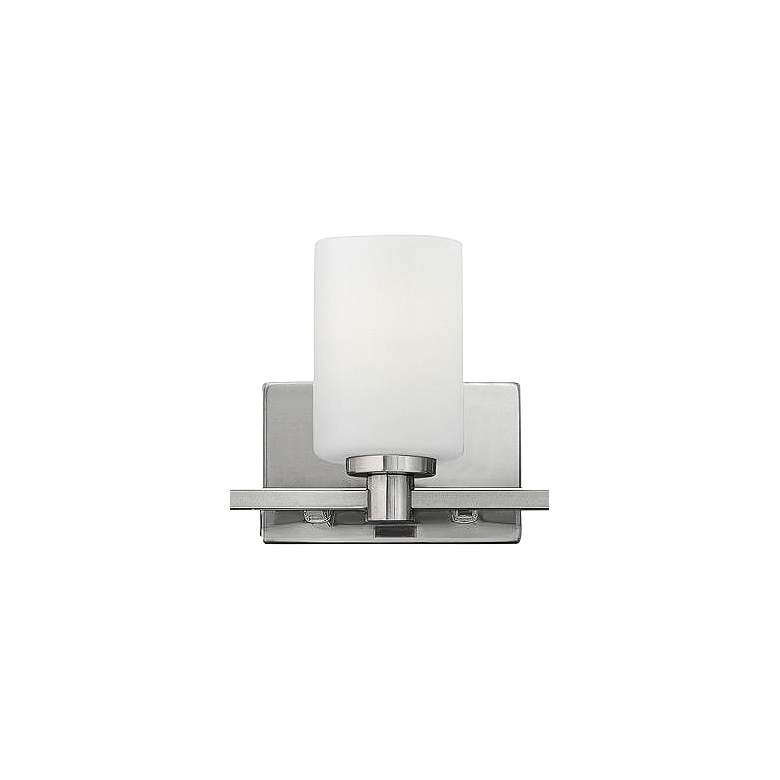 Image 2 Karlie 7 1/2 inch High Brushed Nickel 3-Light LED Wall Sconce more views