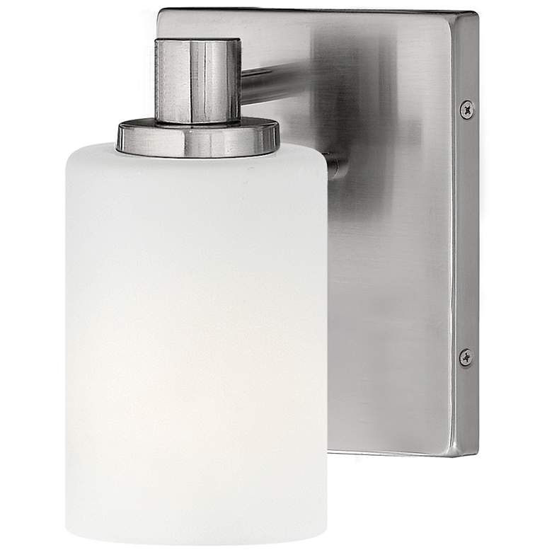 Image 6 Karlie 8 1/4" High Nickel Wall Sconce by Hinkley Lighting more views