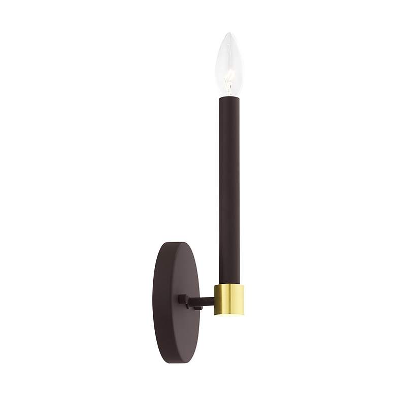 Image 6 Karlstad 1 Light Bronze Wall Sconce more views