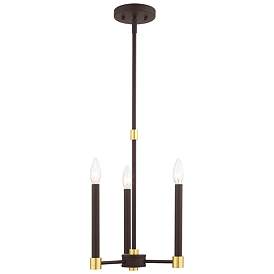 Image1 of Karlstad 3 Light Bronze Chandelier