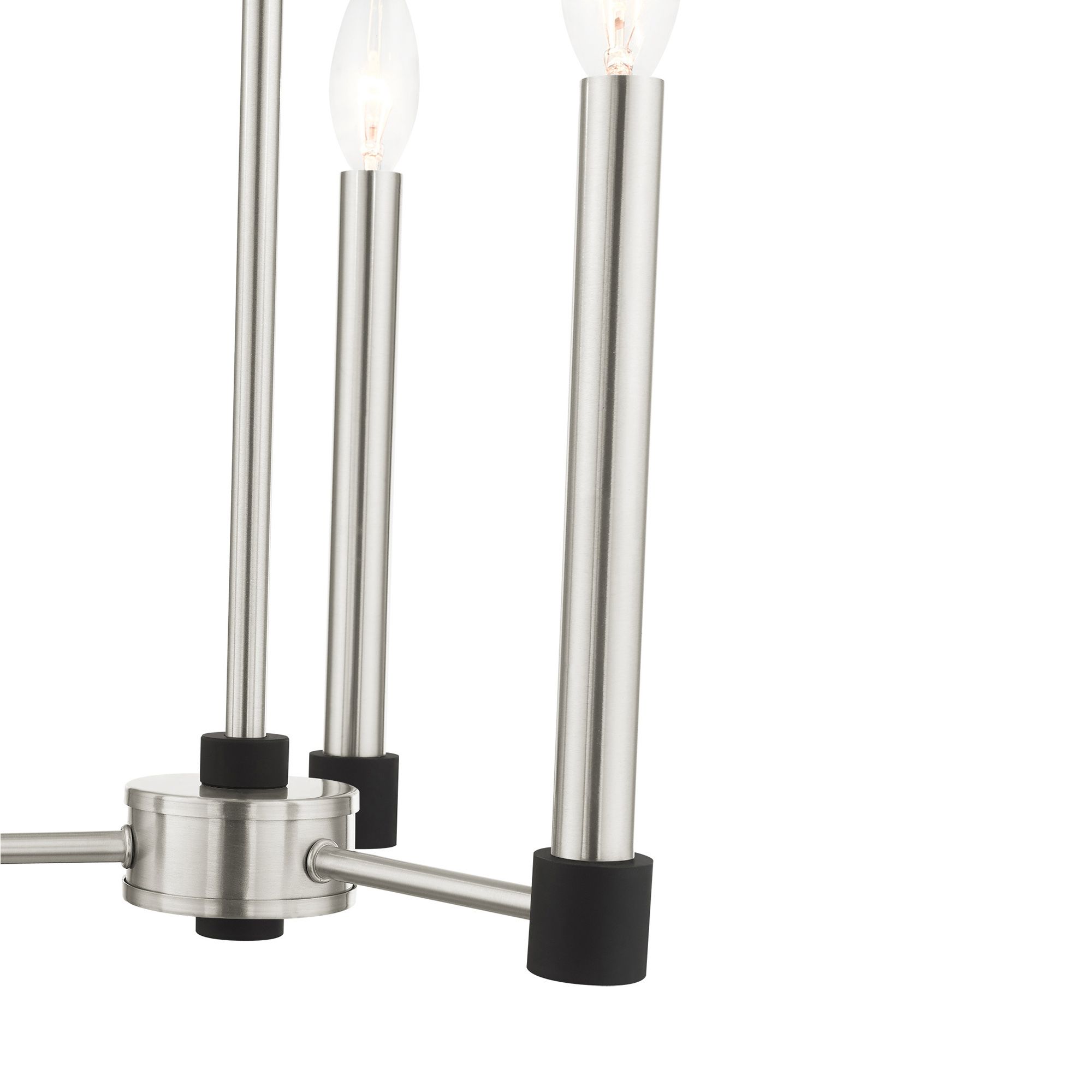 Karlstad 3 Light Brushed Nickel Chandelier