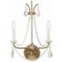 Karrington 18 1/2" High Aged Brass 2-Light Wall Sconce