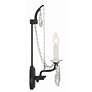 2_Karrington 18 1/2" High Matte Black 2-Light Wall Sconce more views