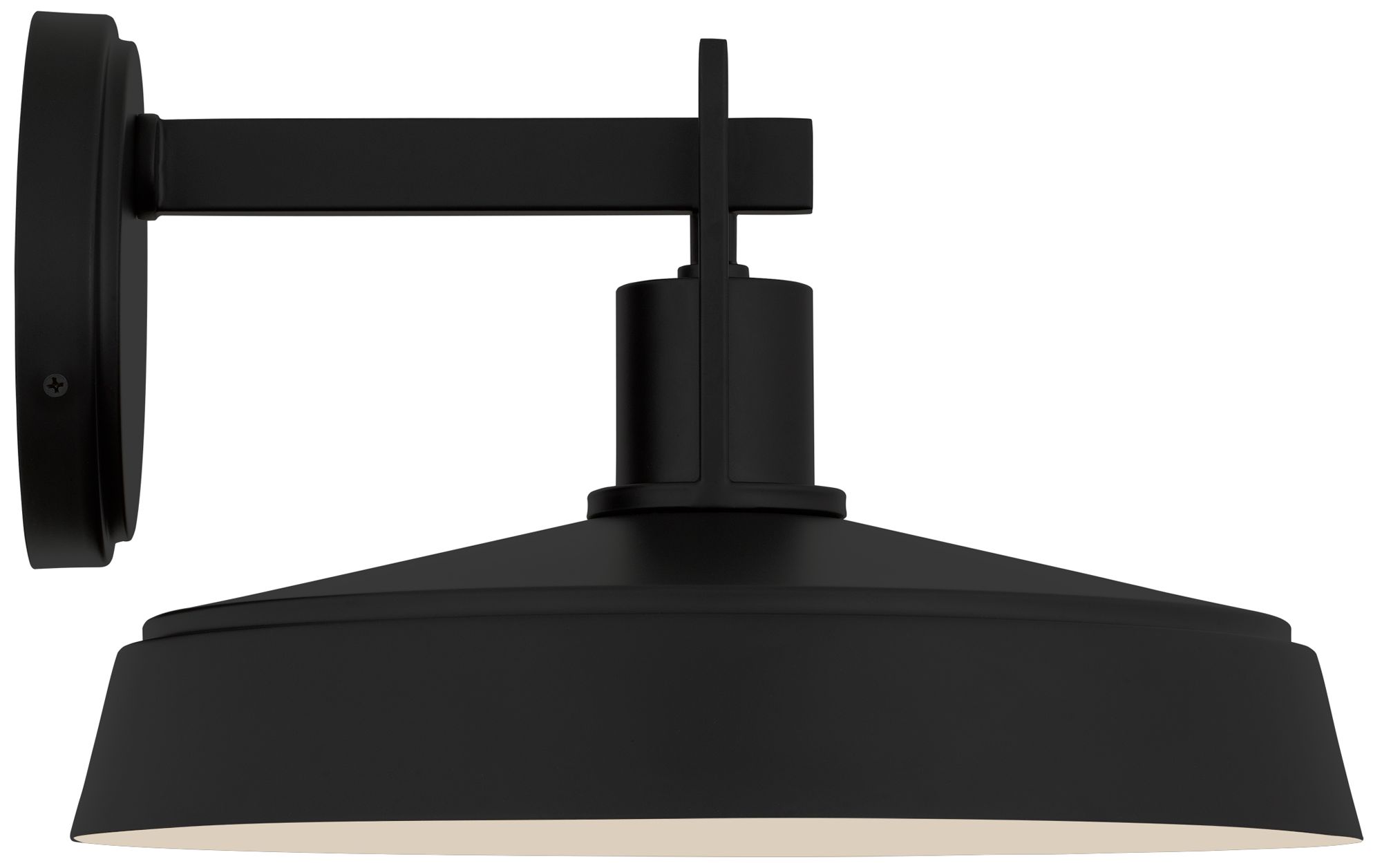 Image 4 Karson 1-Light Matte Black Outdoor Wall Lantern more views
