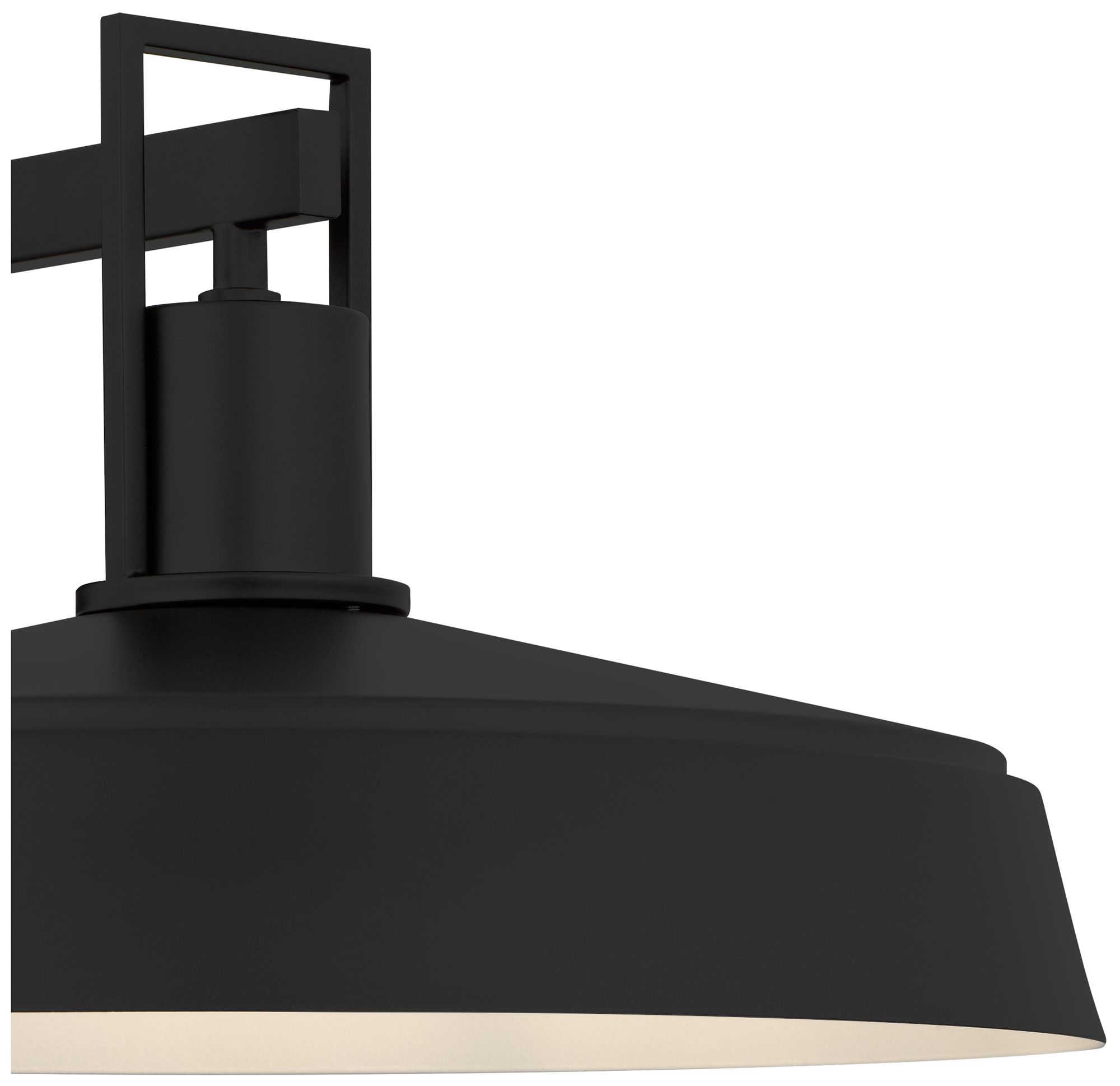 Image 5 Karson 1-Light Matte Black Outdoor Wall Lantern more views