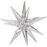 Karsta 8" Wide Clear Glass Starburst Sculpture