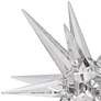 Karsta 9 1/2" Wide Clear Glass Starburst Sculpture