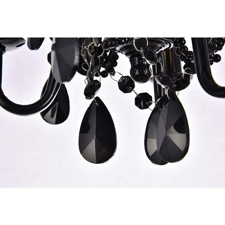 Image 6 Karter Collection Pendant D9.5 H12.2 Lt:3 Polished Black Finish more views