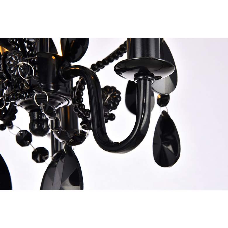 Image 7 Karter Collection Pendant D9.5 H12.2 Lt:3 Polished Black Finish more views