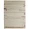 Kasbah Abstract Hand Knotted Tan Area Rug 5'-6" x 8'-6"