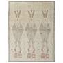 Kasbah Diamond Hand Knotted Tan Area Rug 2' x 3'
