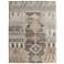 Kasbah Moroccan Hand Knotted Ivory Area Rug 7'-9" x 9'-9"