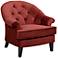 Kash Berry Upholstered Armchair